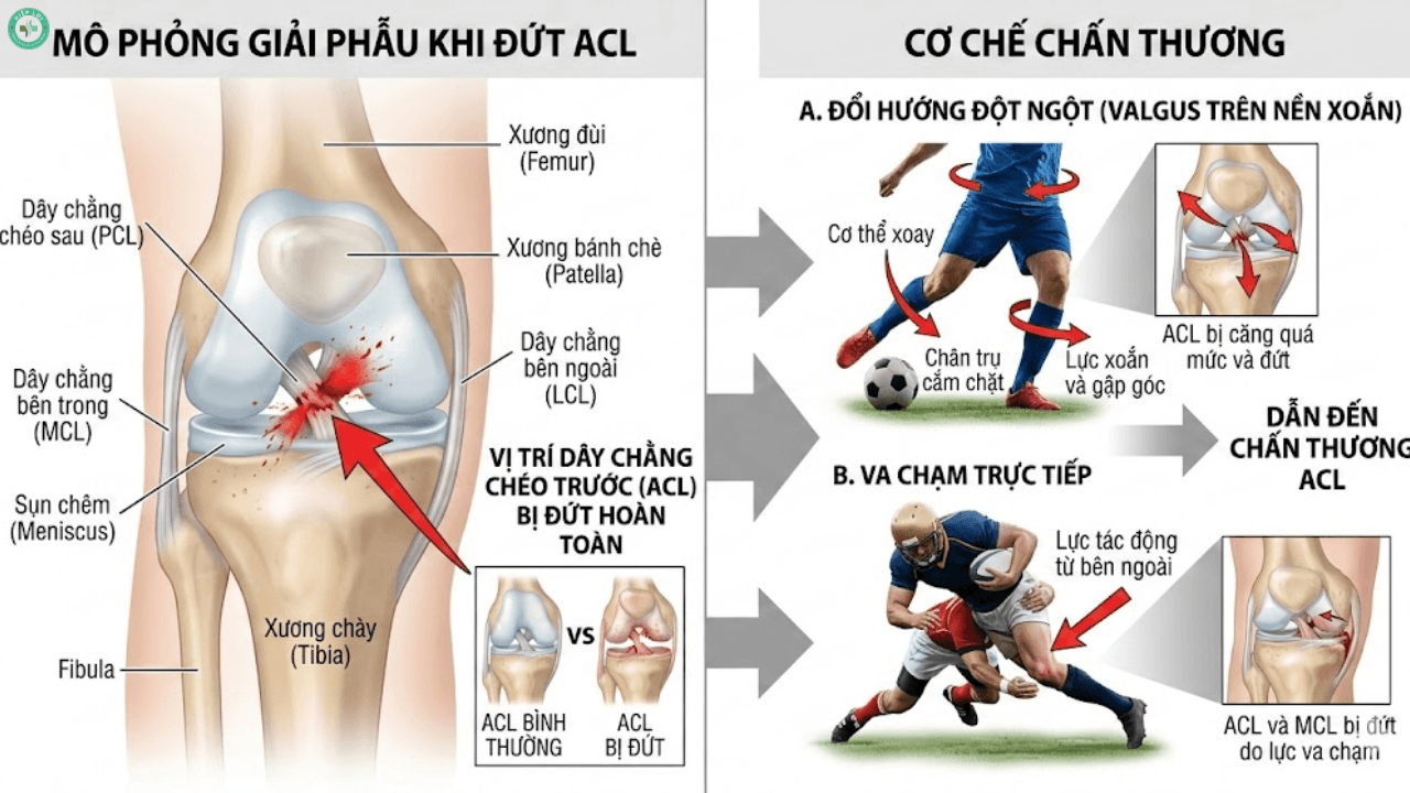 Chấn Thương Liên Tiếp Ập Đến Với Cầu Thủ Việt Nam: Nỗi Ám Ảnh Mang Tên Dây Chằng Đầu Gối