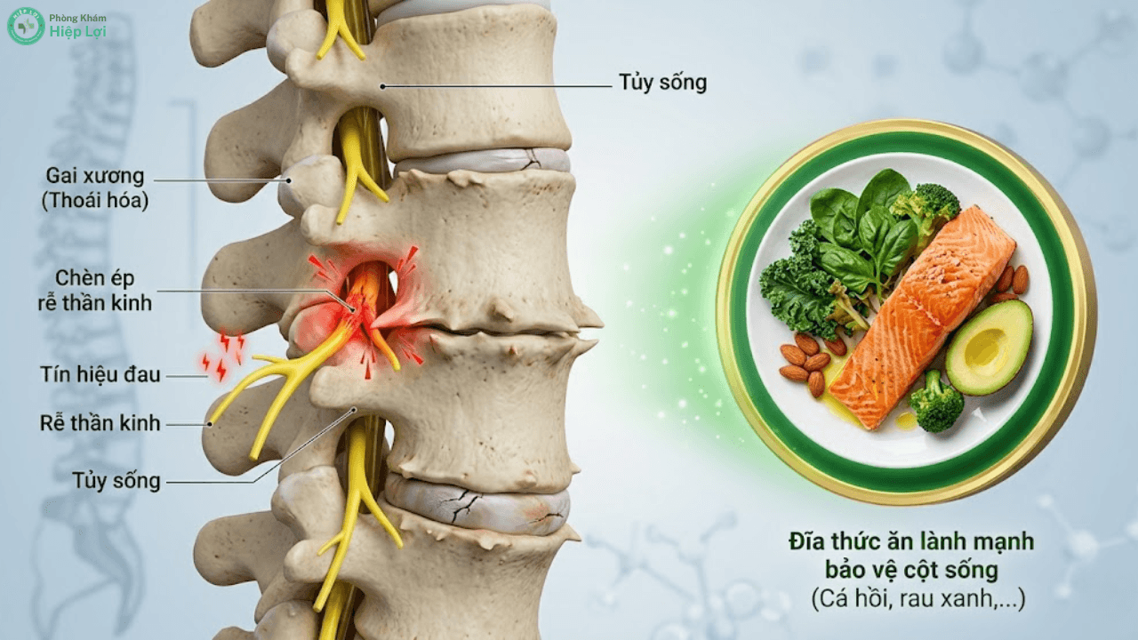 Gai Cột Sống Nên Ăn Gì Và Kiêng Gì? Thực Đơn "Vàng" Giảm Đau, Kìm Hãm Gai Xương