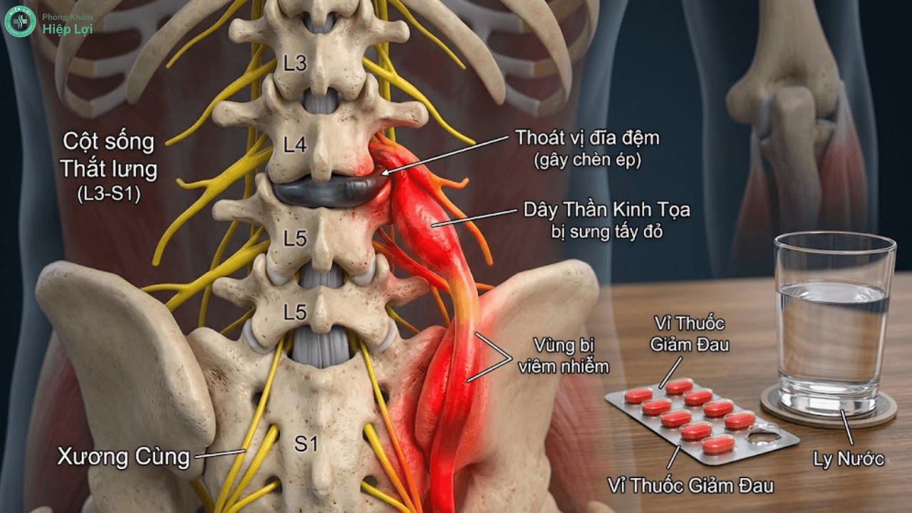 Đau Thần Kinh Tọa Uống Thuốc Gì Nhanh Khỏi & An Toàn Nhất?