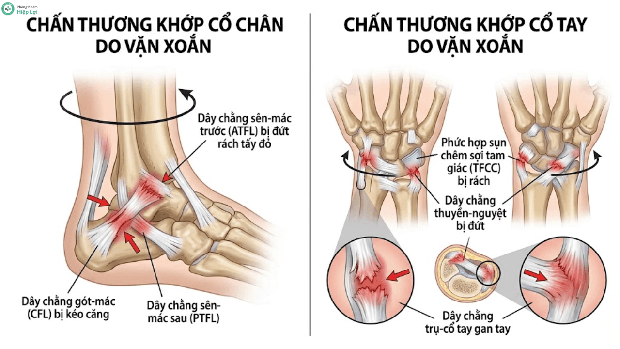 Bị Bong Gân Phải Làm Sao? Cổ Tay Bao Lâu Thì Khỏi Hoàn Toàn?