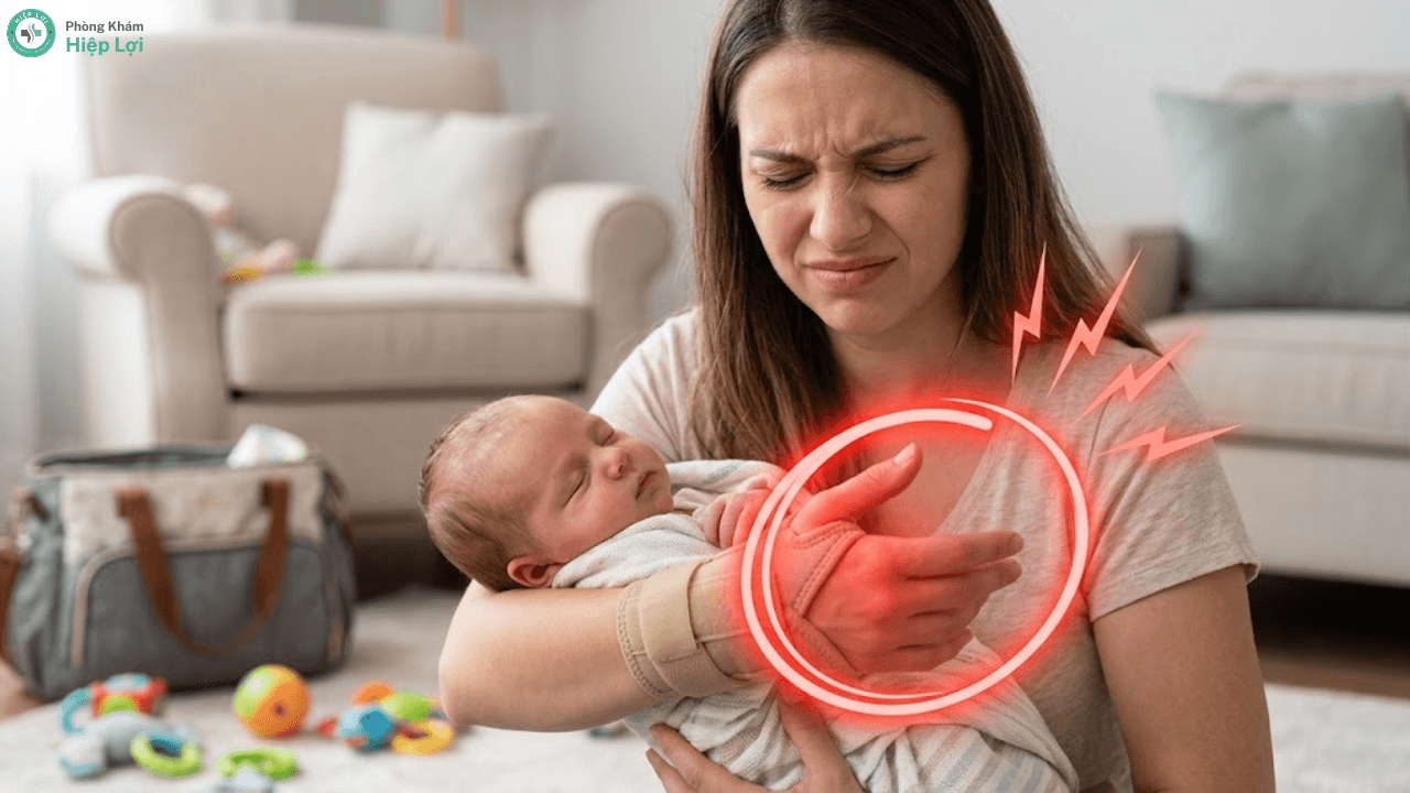 Bế Con Bị Đau Cổ Tay: Phác Đồ Điều Trị Hội Chứng De Quervain